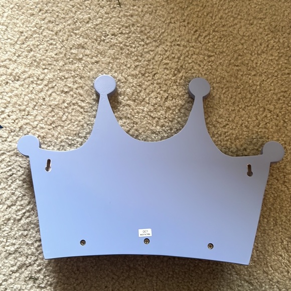 Princess Crown Wooden Wall Hanger - Picture 3 of 3